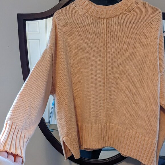 Light orange(creamsicle) Sweater - Picture 4 of 7